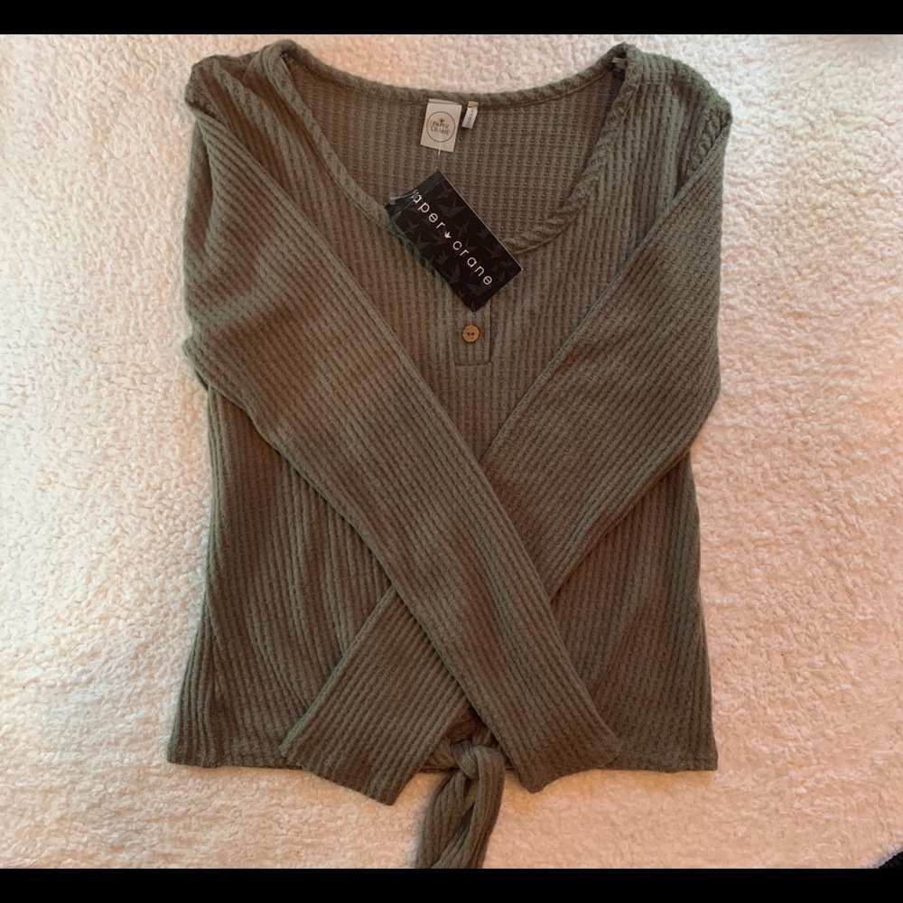 🌸 Paper Crane Sweater NWT Size Small - Picture 2 of 4